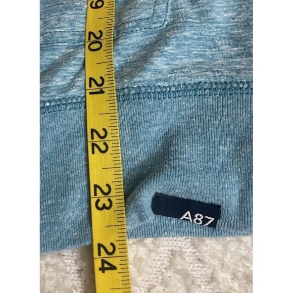 Aeropostale XS Women’s Lightweight Hoodie. Light Blue With Pocket - Picture 6 of 9